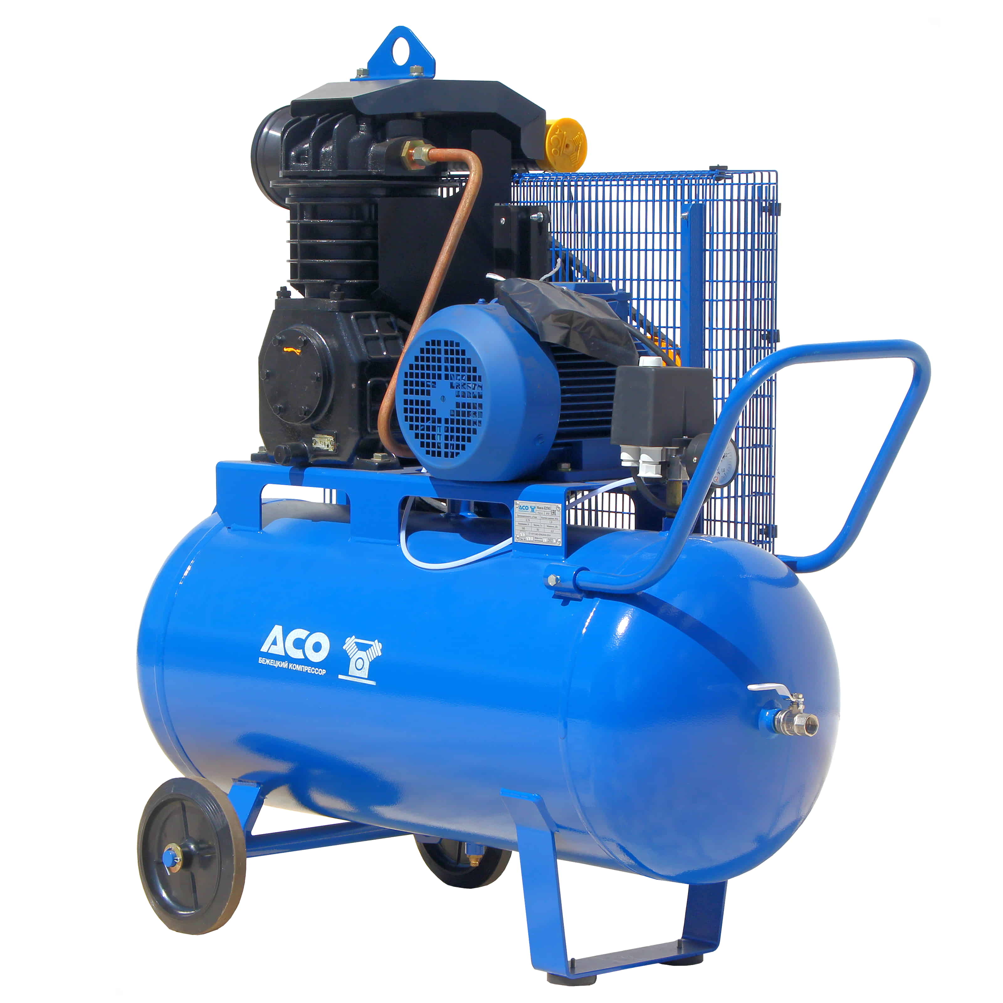 Поршневой компрессор с ременным приводом К25М1