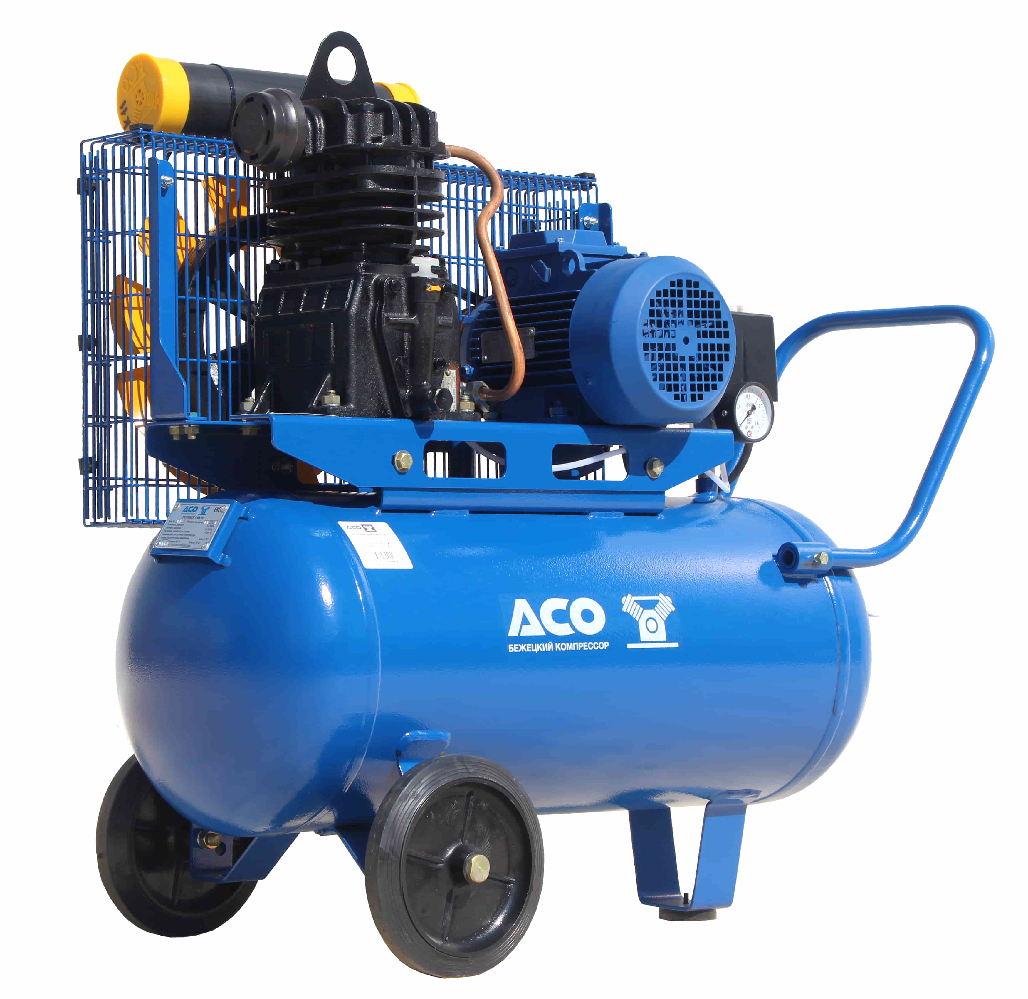 Поршневой компрессор с ременным приводом К11