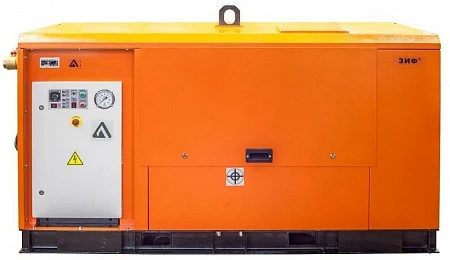 Станция компрессорная электрическая уличная ЗИФ-СВЭ-13,0/0,7 в кожухе