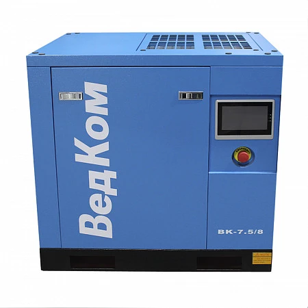 Винтовой компрессор с частотным преобразователем ВК 7,5/8 PM