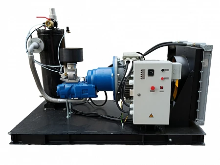 Станция компрессорная электрическая для неотапливаемого цеха нешумозаглушенная ЗИФ-СВЭ-7,2/1,0 без кожуха