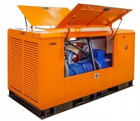 Станция компрессорная электрическая уличная ЗИФ-СВЭ-13,0/0,7 в кожухе