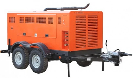 Станция компрессорная передвижная дизельная ЗИФ-ПВ-16/0,7