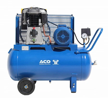 Поршневой компрессор с ременным приводом К26