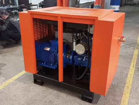 Станция компрессорная электрическая для неотапливаемого цеха шумозаглушенная ЗИФ-СВЭ 4,8/1,0 ШР с пакетом "Север"