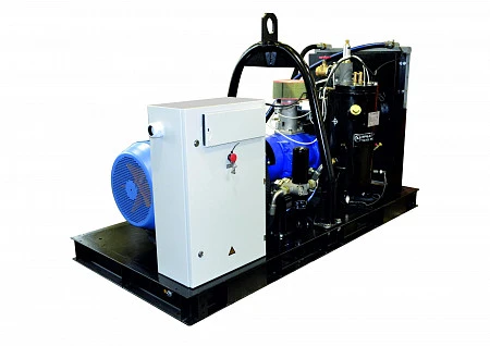 Станция компрессорная электрическая для неотапливаемого цеха нешумозаглушенная ЗИФ-СВЭ-12,0/1,0 без кожуха