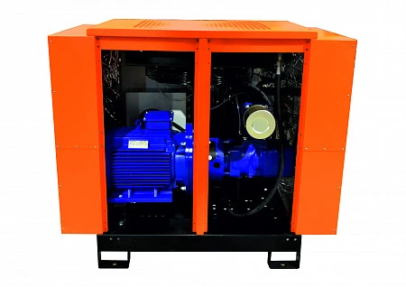 Станция компрессорная электрическая для неотапливаемого цеха шумозаглушенная ЗИФ-СВЭ 4,8/1,0 ШР с пакетом "Север"